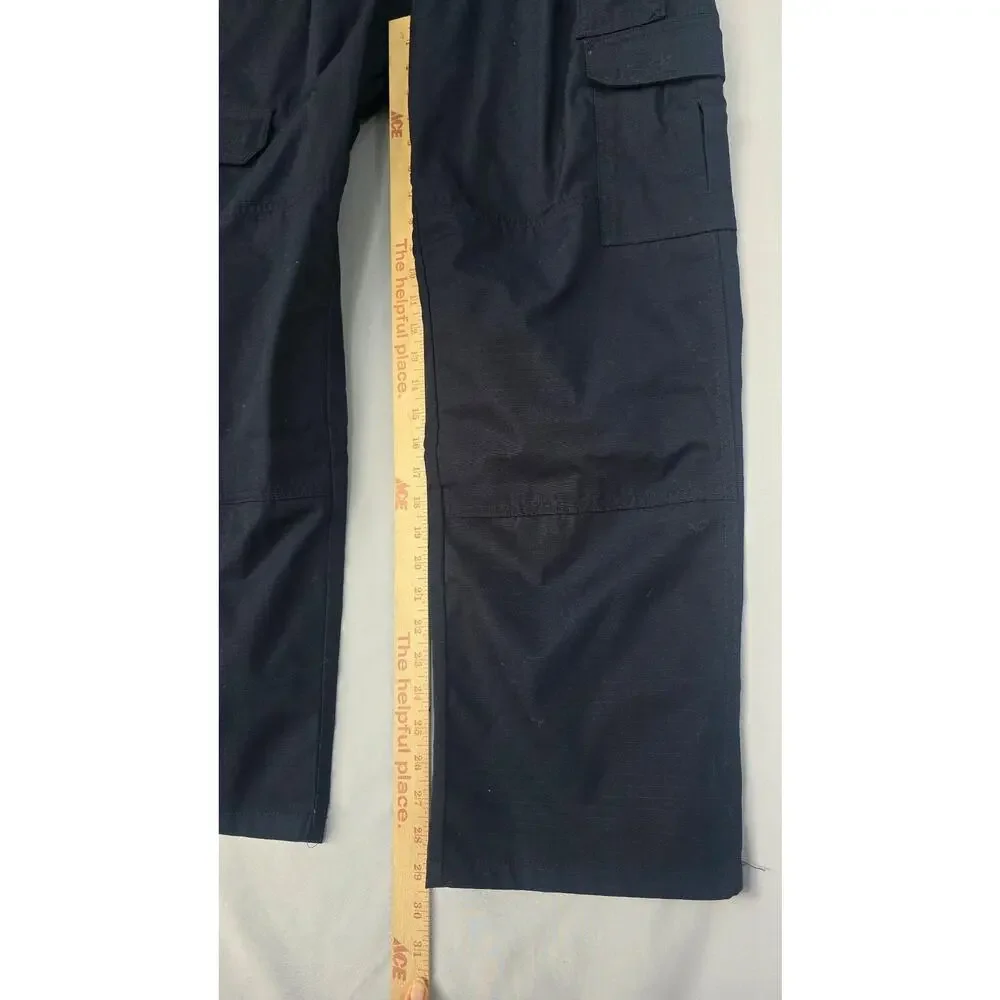 5.11 Tactical Pants Men 32x30 Blue Taclite Pro Cargo Water Resistant Teflon